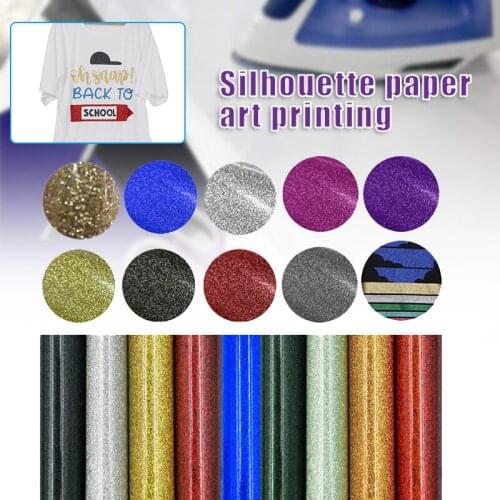 Creative Multi-purpose Paper Crafts Heat Transfer Vinyl DIY Clothing Film Silhouette Art Printing Paper for Clothing Textiles