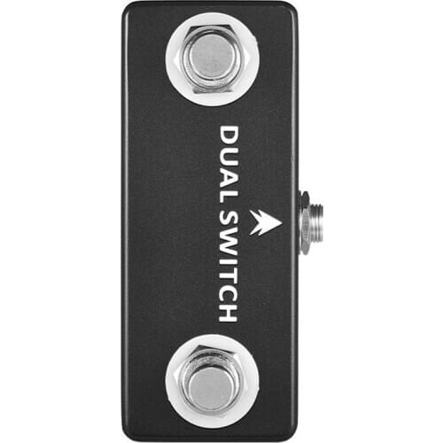 MOSKY DUAL SWITCH Guitar Pedal Dual Footswitch Foot Switch Guitar Effect Pedal Full Metal Shell Guitar Parts & Accessories
