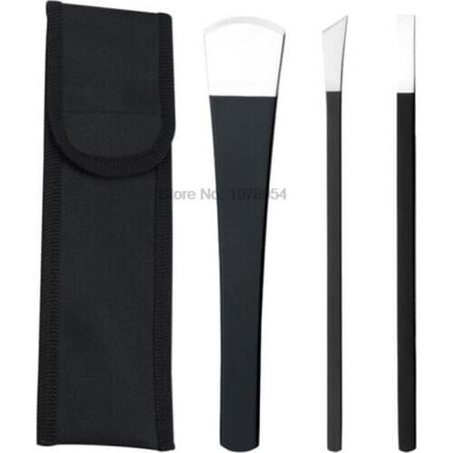 50set 3pcs/set Stainless Steel Pedicure Knife Professional Pedicure Knife Set Foot Care Tool Nail Tool Kit 4 Styles