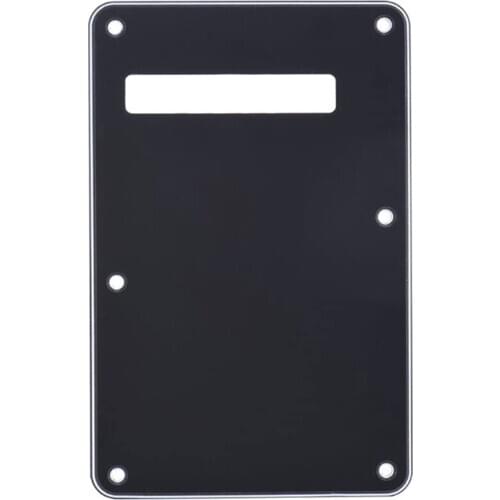 Pickguard Tremolo Cavity Cover Backplate Back Plate 3Ply for Fender Stratocaster Strat Modern Style Electric Guitar