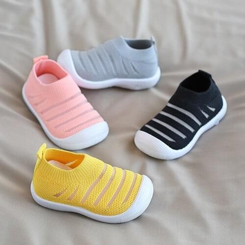 New Spring Summer Baby First Walkers Infant Toddler Breathable Sneakers Soft Bottom Kids Casual Shoes Summer Shoes