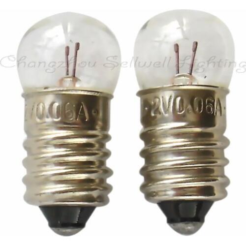 New!miniature Bulb Lamp E10 T10x23 2v 0.06a A031