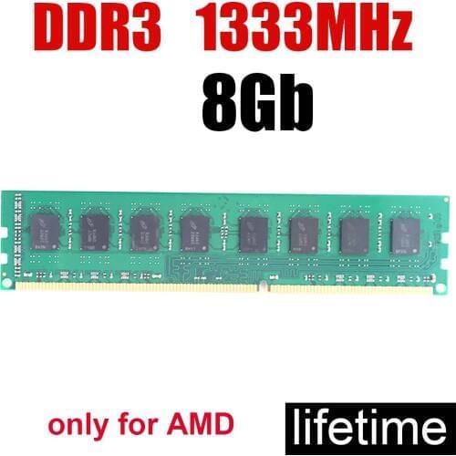Ram memoria 1333 ddr3 8Gb RAM memory 1333MHz 8G / PC3-10600 240PIN memória DDR 3 4Gb 2Gb 4G 16G / lifetime warranty