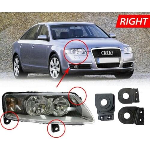 Auto Headlight Tab Mounting Bracket Repair Kit Right Side For AUDI A6 2006 2007 2008 4F0998122 Car Accessories