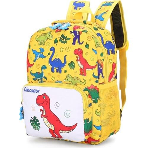 Cartoon Animal Dinosaur backpacks Preschool waterproof Rucksack kindergarten children school bags Satchel for boys girls Mochila