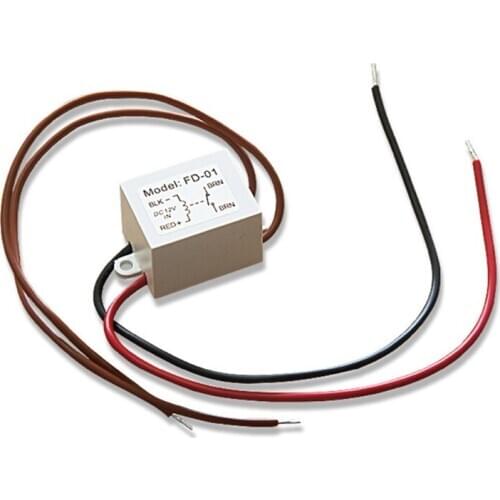 12V anti-fog relay bathroom lamp mirror anti-fog film controller small relay anti-fog controller