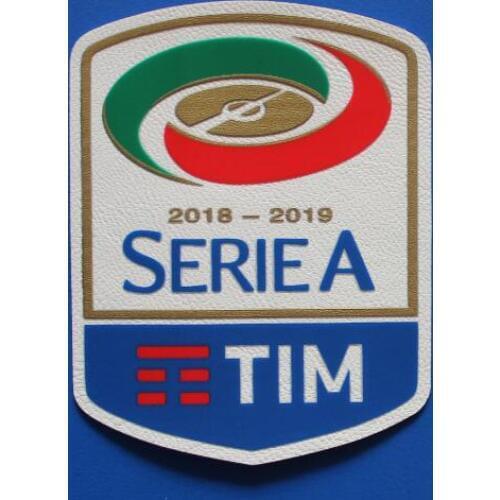 2018-2019 Italian Serie A League SERIEA football armband TIM badge iron on patch
