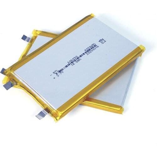 3.7V 606090 Polymer lithium battery 4000mAh Large capacity Tablet computer, Mobile power supply DIY batteries
