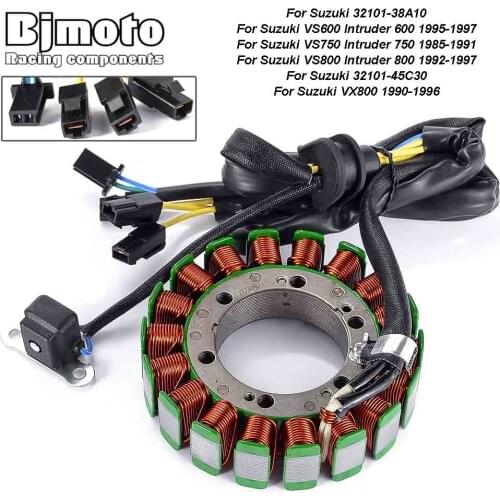 32101-45C30 Motorcycle Engine Generator Stator Coil For Suzuki VS800 Intruder 800 92-97 VX800 90-96 VS600 Intruder 600 95-97