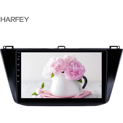 Harfey 9inch 2din Android 8.1 Car Multimedia Player Stereo Radio GPS for VW Volkswagen Tiguan 2016 2017 2018 with Bluetooth USB