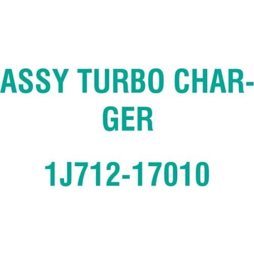 For Kubota 1J712-17010 ASSY TURBO CHARGER