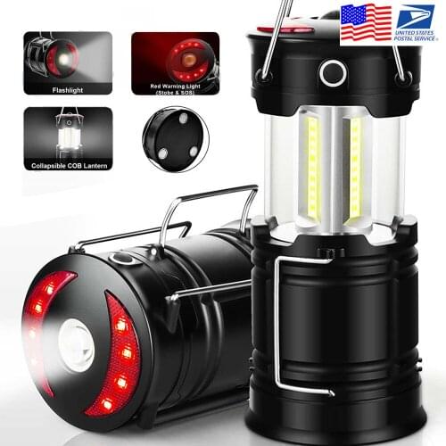 ZK20 Camping Light Rechargeable 4 Modes Two Way Camping Lantern Flashlight Hook of Hanging Perfect for Camping Hiking
