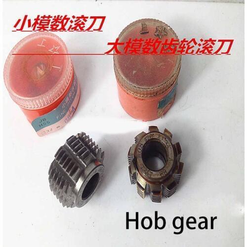 1PCS Hob gear Hobbing cutter hob small modulus gear hob m0.3-m0.4-m0.5-m0.6-m0.8-m1 drill