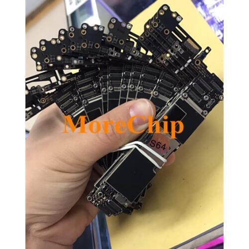 For iPhone 6 ID Board 64GB Original Used Mainboard S Version No Touch ID Motherboard Good Working After Change CPU Baseband