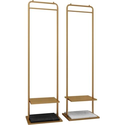 Hanger Floor Coat Rack Bedroom Net Red Clothing Store Clothes Rack Hanger Bedroom Furniture Bedroom Standing Shelf