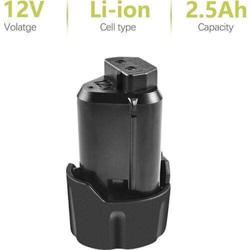 Bonacell 1pcs Rechargeable Li-ion Battery for AEG Ridgid L1215 Repalacement BS12C,BS12C2,BSS12C L1215P L1215R