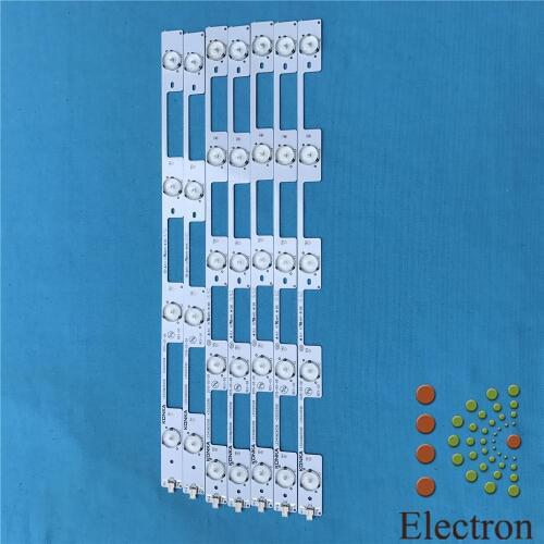 LED backlight 4/5lamps for Konka 40" TV LED40F2600C LED40F2600C 35010587 35020586 35020743 7pcs