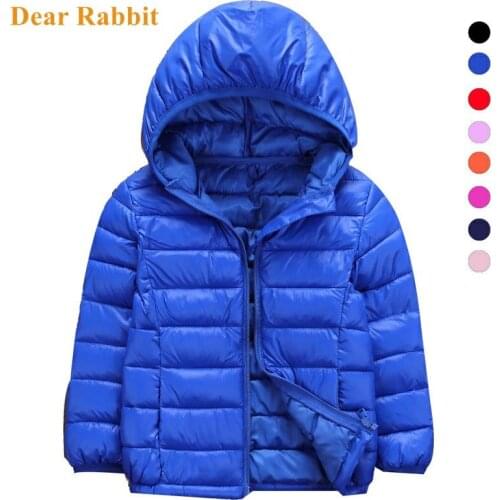 3-13 Yrs Children Outerwear Boy baby Girl Hood Down Teenage Coat Winter clothes Kids Jacket autumn Spring Fall Toddler clothing