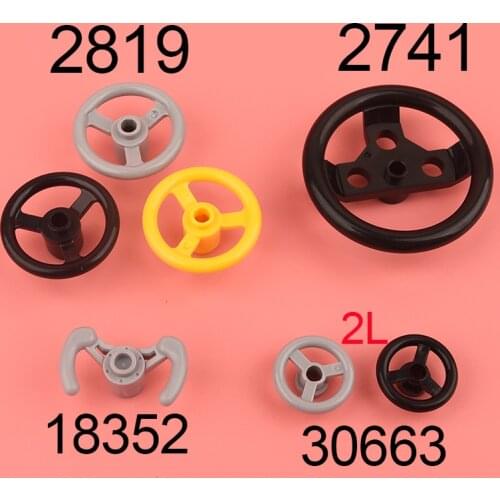High-tech building blocks 2741 steering wheel 40001/18352 parts 2819 steering suspension 30663 MOC DIY toys Build accessories