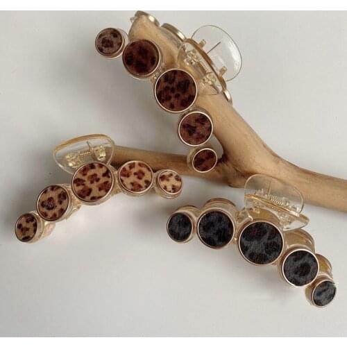 Retro Temperament Mink Hair Claw Clips Women Hairpin Claw Clip Large Size Soft Plush Girls Hair Claw Headwear Fashion