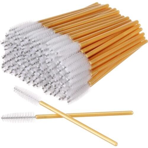 1000pcs Disposable Eyelash Brush Mascara Wands Eye Lashes Extension Makeup brushes Disposable Individual Applicator Makeup Kit
