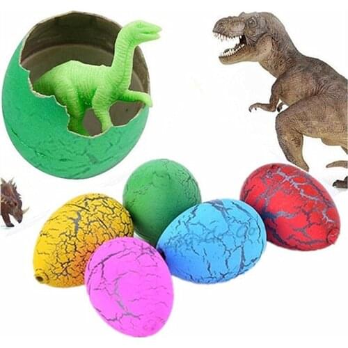 6Pcs Cute Magic Hatching Growing Dinosaur Eggs Add Water Growing Dinosaur Novelty Gag Toys For Child Kids Educational Toys Gifts