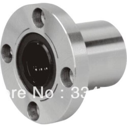 Free shipping LMF10UU LMF10 for 10mm flange linear ball bearing for 10mm linear shafts cnc parts