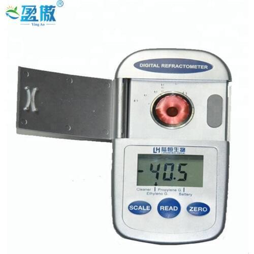 Digital display freezing point meter ethylene glycol propylene concentration meter antifreeze coolant battery liquid refractive