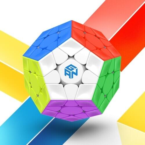 GAN Megaminx Magnetic Strange-shape Magic Cube Speed Race Puzzle Smooth Stable Professional Cubo Magico WCA ganEducation Gift