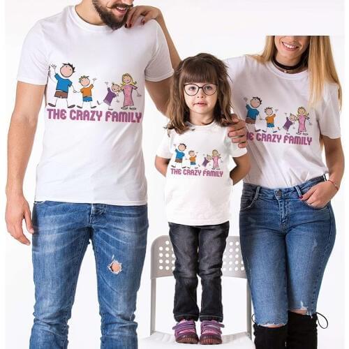Same T-shirts For Mom And Daughter MANZHIXISE China