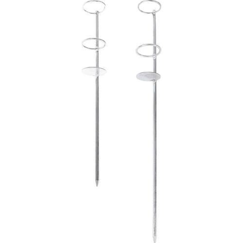 Metal Professional Portable Fishing Pole Rest Holder Support Rod Ground Stand Supplies W20