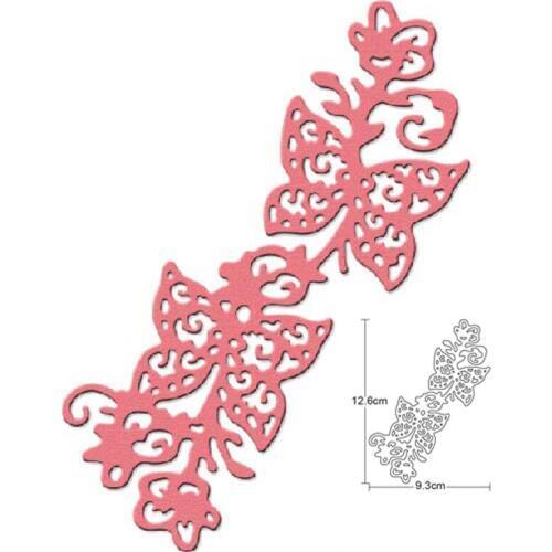 Hollow butterfly Metal Cutting Die Stencil for DIY Embossing Paper Photo Album Gift Cards Making Scrapbooking Craft Mould Dies