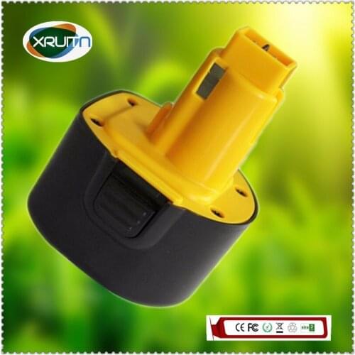 XRUITN 9.6V 2500mAh/2.5Ah for tools battery NI-MH battery DE9061, DE9062, DW9061, DW9062 DW050K, DW902 Free Shipping
