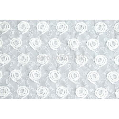 POp113-74 textile fabrics lace lace embroidery cotton fabric wholesale lace cotton fabric sewing machine designer new Best tulle