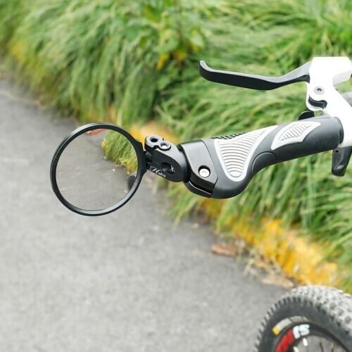 Cycling Rear View MTB Cycling Bike Stainless Steel Mirror Handle Rearview Reflector Bicycle Safety Rearview Handlebar Mirrors