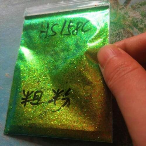 10g /lot Intense Colorshift Flakes Mirror Chrome Chameleon Pigments for nail art/resin/makeup
