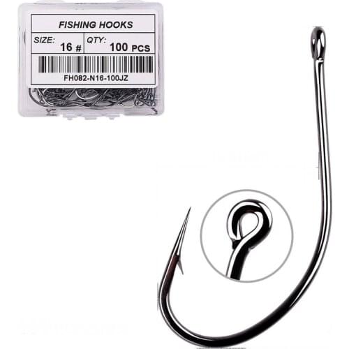 100/30 pcs High Carbon Steel Fishhooks barbed Fishing Hook Lake River Ocean Fishhook Japan Jig Barbed Fishing Hooks Tackle Box