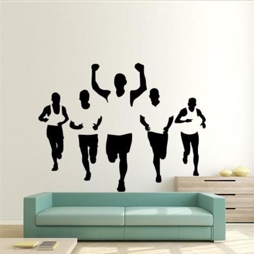 2021 Hot Sale Athletic Sports Vinyl Wall Decal Home Decor Art Mural Wallpaper Removable Wall Stickers DIY