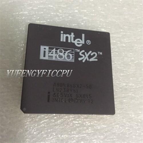 A80486SX2-50 Antique cpu collection testimony of history antique computer accessories