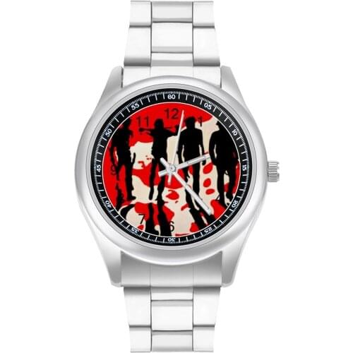 Clockwork Orange Quartz Watch Good Quality Original Wrist Watch Steel Man Spring Design Wristwatch