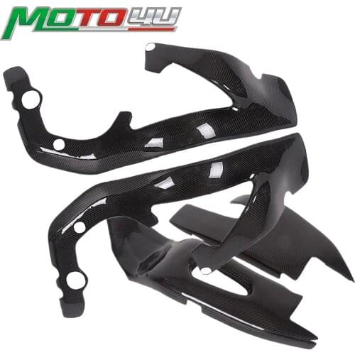 Carbon Fiber Frame Cover and Swingarm Cover For Honda CBR1000RR 2004-2007