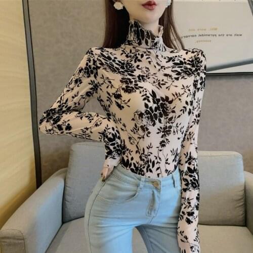 Cheap wholesale 2021 spring summer autumn new fashion casual chiffon women shirt woman female OL vintage long sleeve BA111