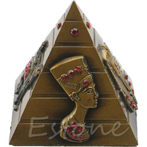 Egyptian Pharaoh Decorative Pharaoh Avatar Camel Metal Pyramids Ornament Antique