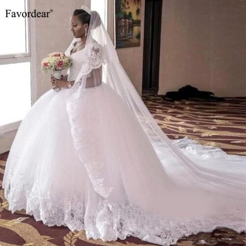 Favordear Wedding Dresses With A Train