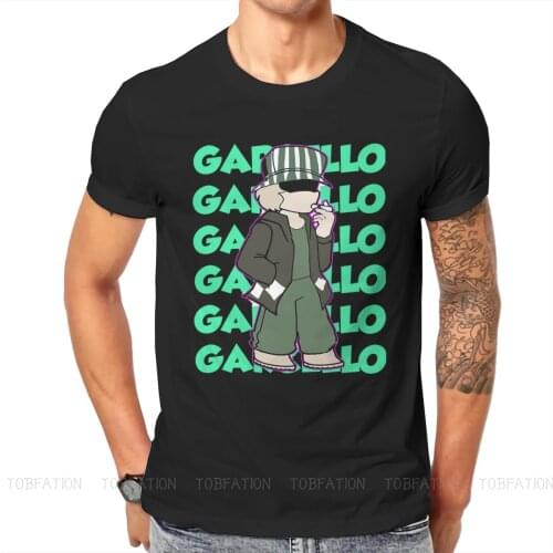 Friday Night Funkin Music Rhythm Game Garcello T Shirt Classic Punk Summer Big size Cotton Men Clothes Harajuku Crewneck TShirt