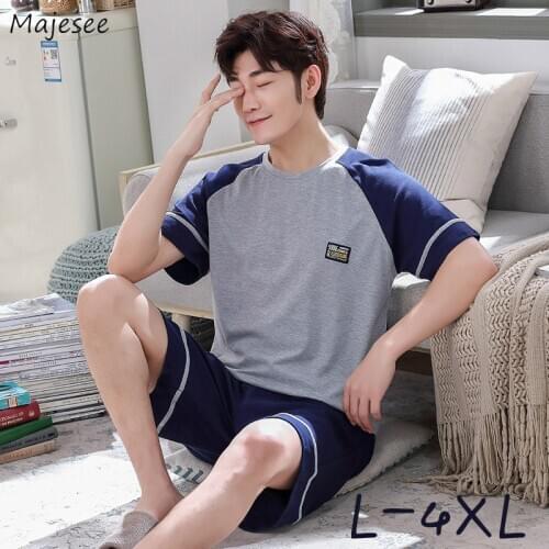 Летние мужские пижамы Majesee China At AliExpress