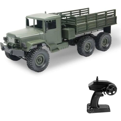 MN-77 2.4G 6WD RC Crawler Car Remote Control Big Foot Off-road Military Vehicle Model RTR Toy For Kids Gift