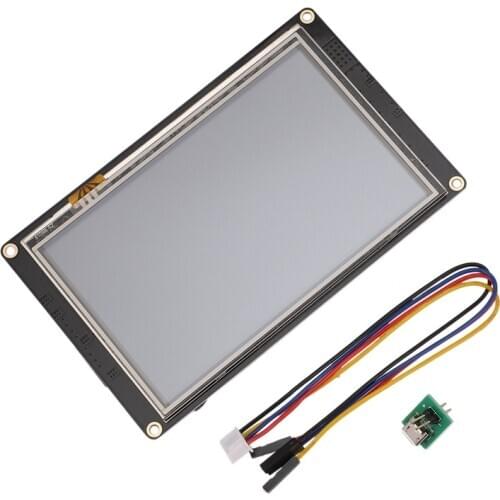 NX8048K050 5.0 Inch Nextion Enhanced HMI ligent Smart USART UART Serial Press TFT LCD Module Display Panel for Raspberry Pi
