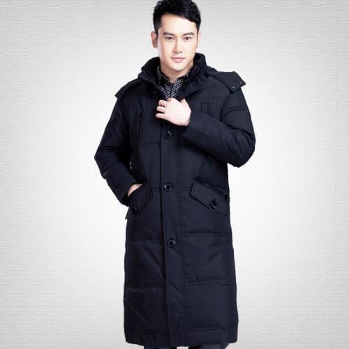 Mens Down Jacket Winter Coat Men Plus Size White Duck Down Coat Puffer Jacket Warm Parka Doudoune Homme 126 YY1330