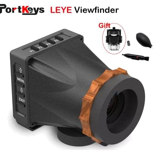 PortKeys LEYE 4K HDMI-compatible Electronic Viewfinder 2.4 inch LCD EVF Screen 1440 x 900 LEYE Viewfinder Luma Waveform